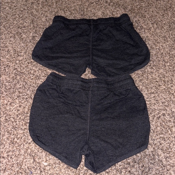 Women's Athletic Black Shorts Set, BOTH INCLUDED - Picture 2 of 6